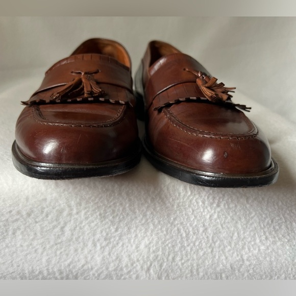 Bostonian Men’s Size 11 1/2M Brown Leather Tassel Shoes - Picture 6 of 16